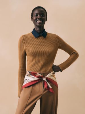 カレ 90 《弓形連結》 - マロン | Hermès - エルメス-公式サイト